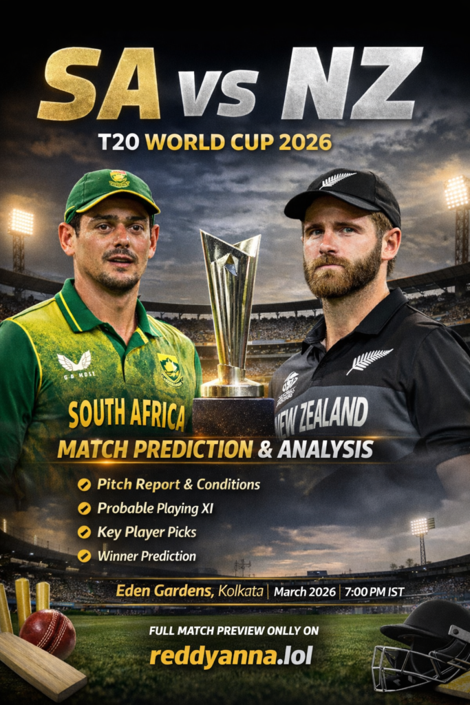 SA vs NZ