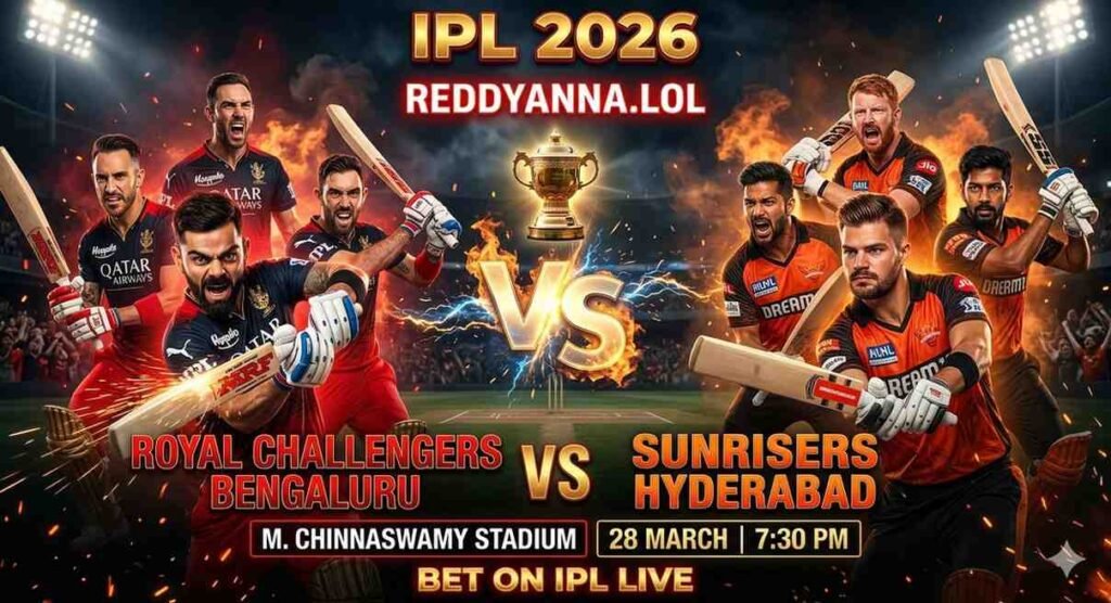 RCB vs SRH IPL 2026 Match