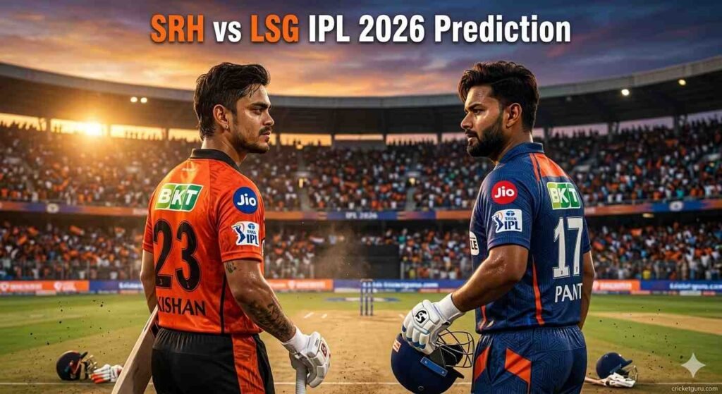 SRH vs LSG IPL 2026 Prediction Reddy Anna