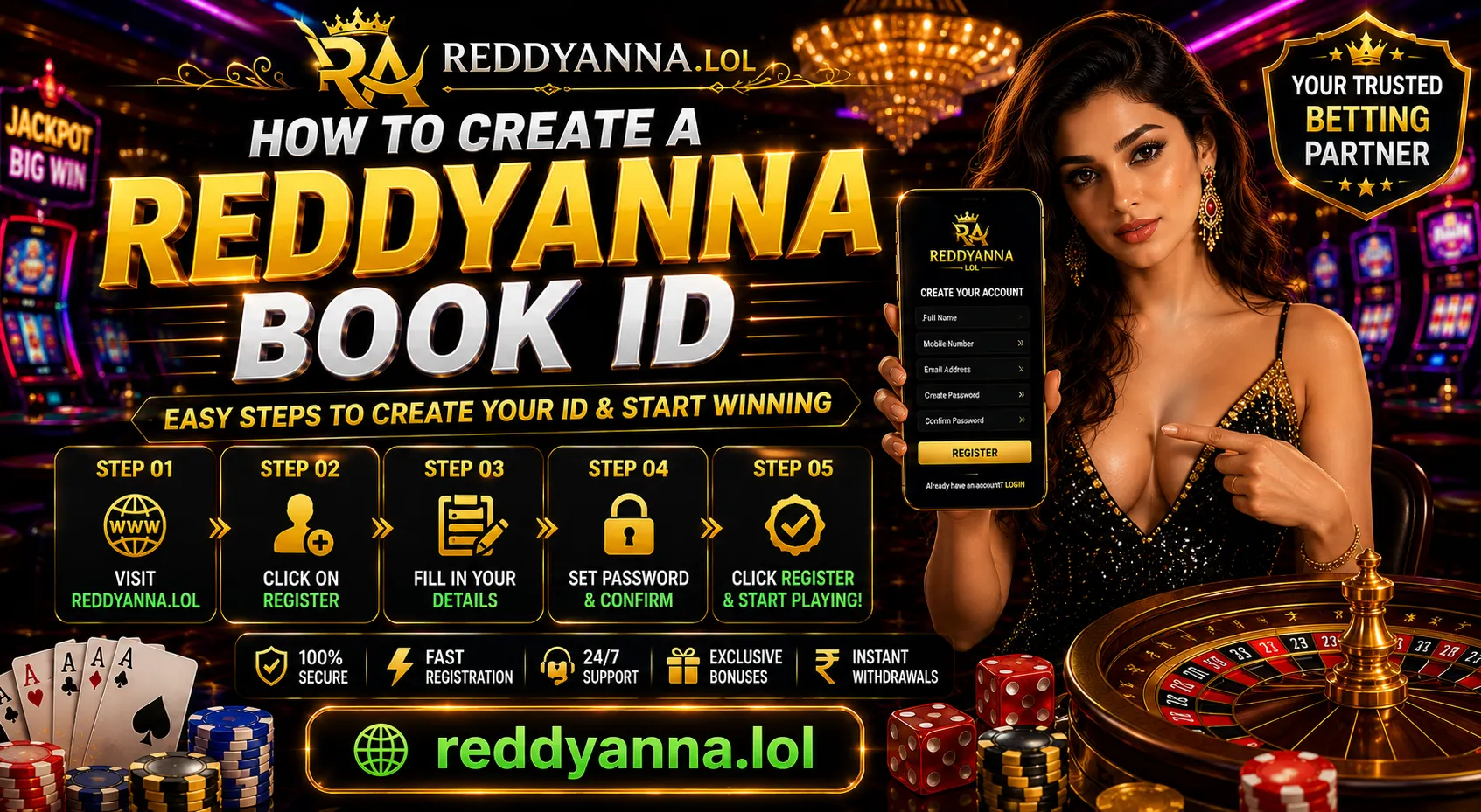 How to Create a ReddyAnna Book ID – Step by Step Guide