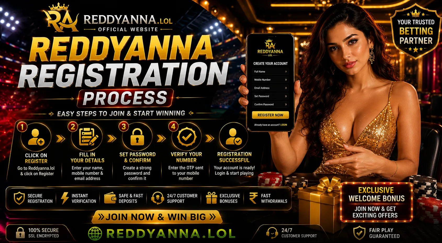 Join Now and Win Big – ReddyAnna Registration Process