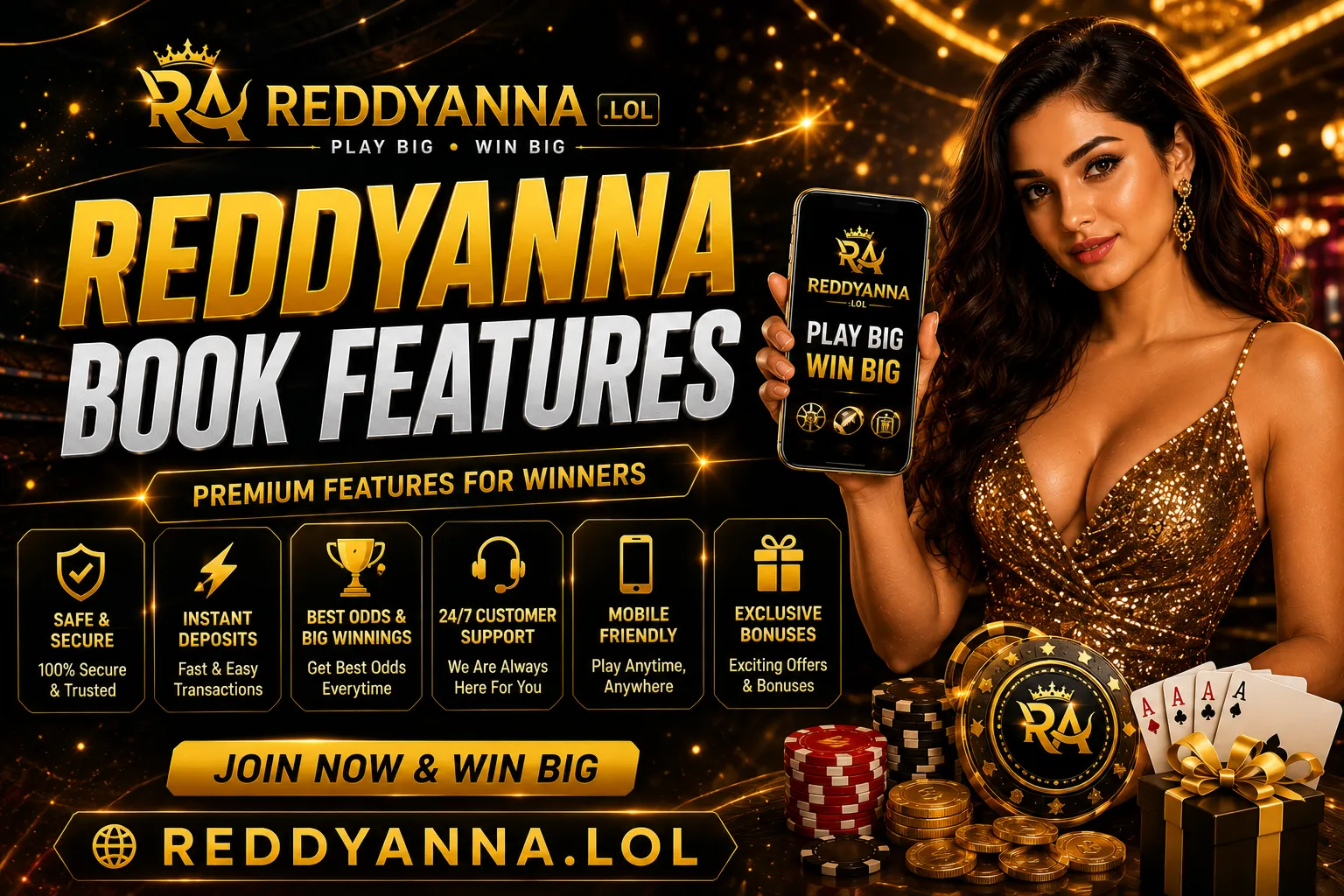 ReddyAnna Book Features