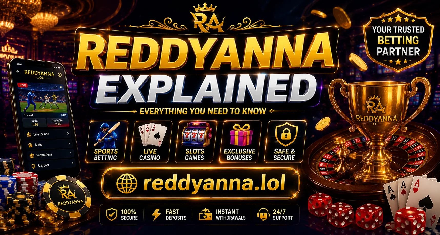 ReddyAnna Explained – Complete Guide to Online Betting, Cricket ID & Casino