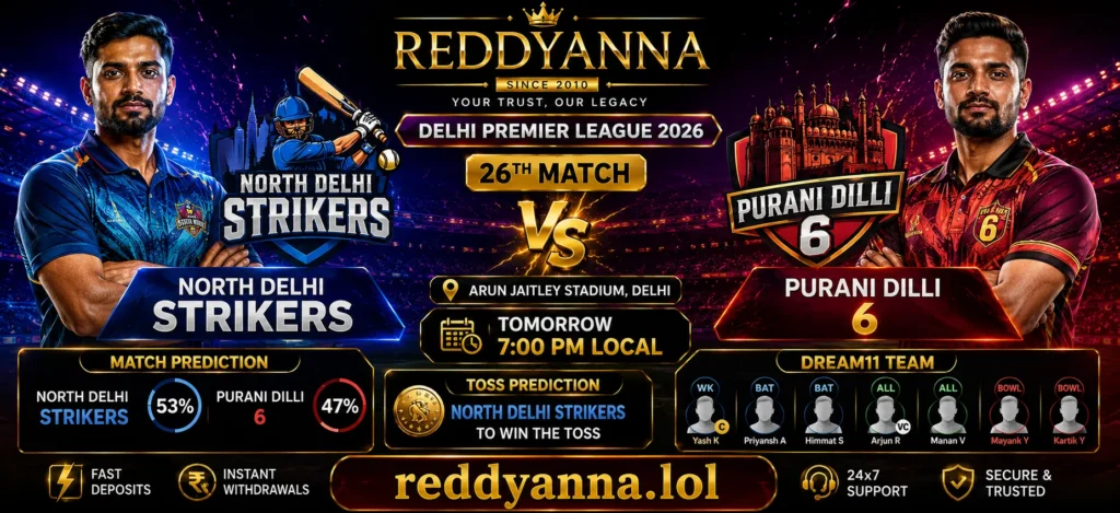 NDS vs PD 26th Match Prediction