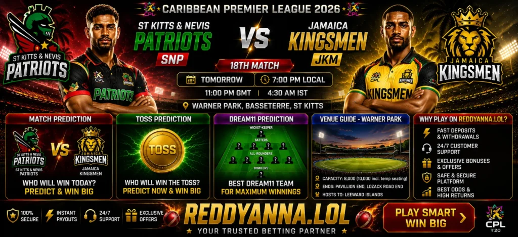 SNP vs JKM 18th Match Prediction