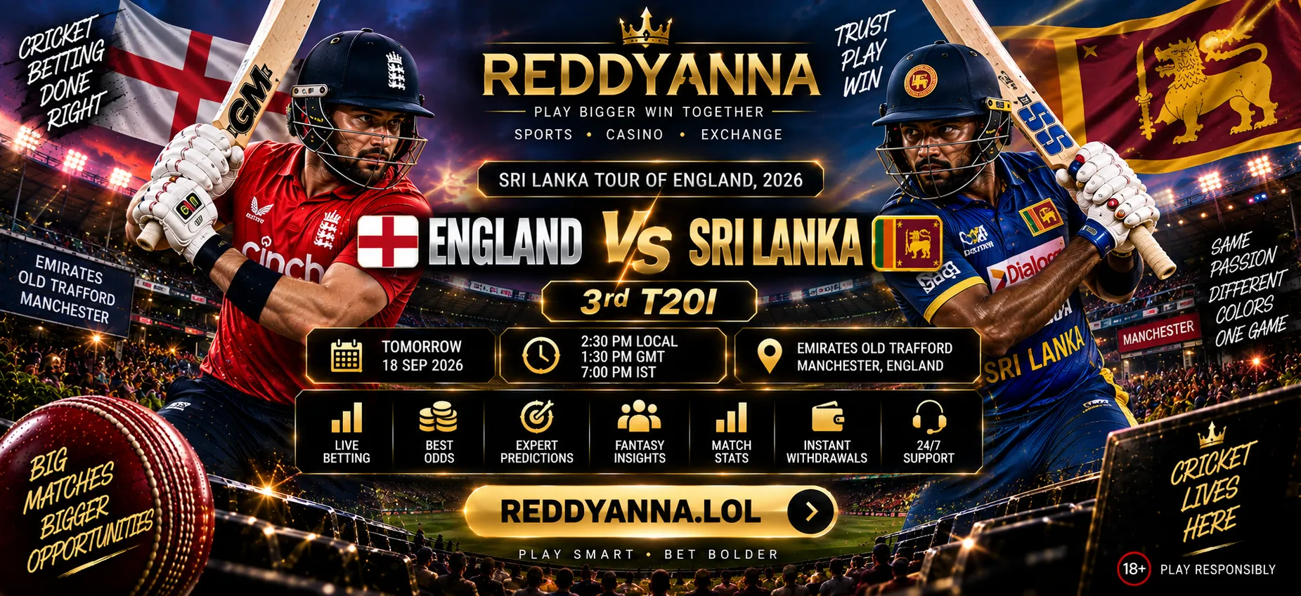 ENG vs SL 3rd T20I match prediction Sri Lanka tour of England 2026