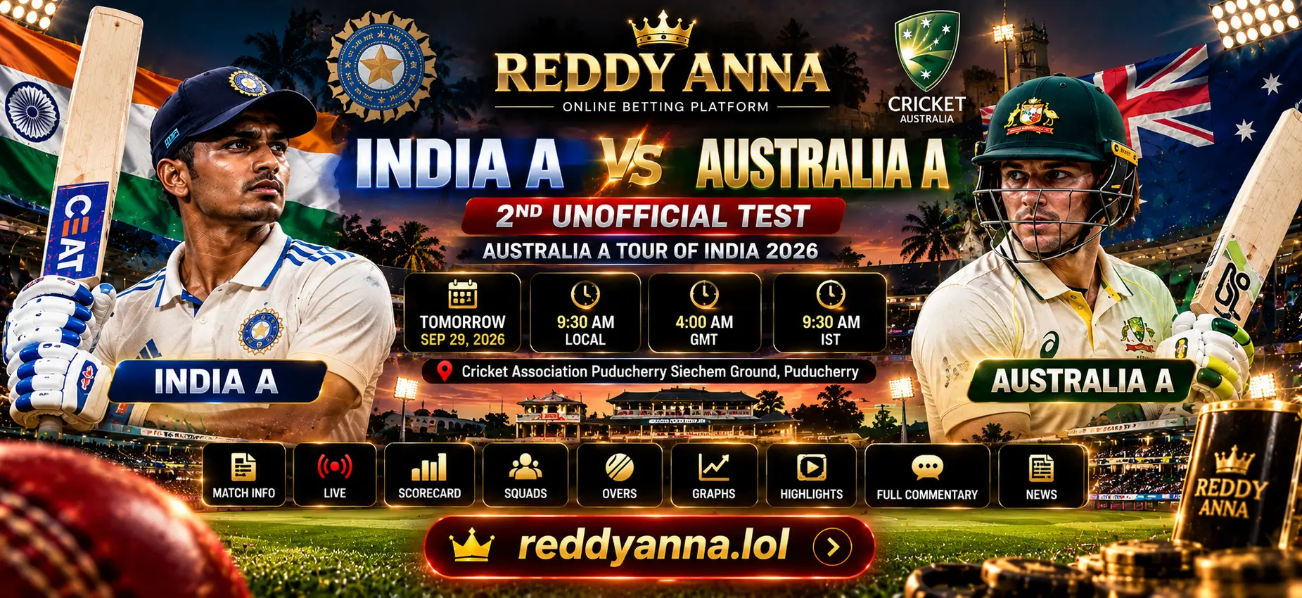 India A vs Australia A 2nd unofficial Test match prediction 2026