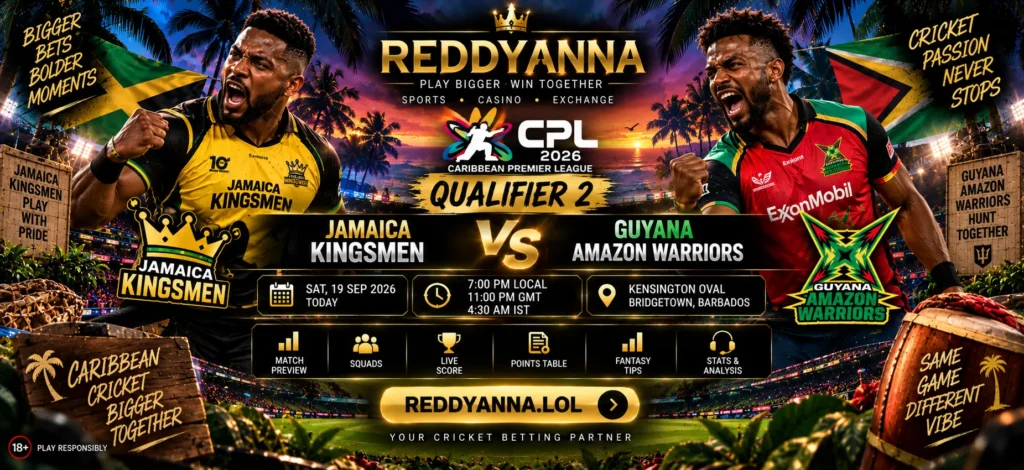 JKM vs GAW Qualifier 2 Prediction CPL 2026