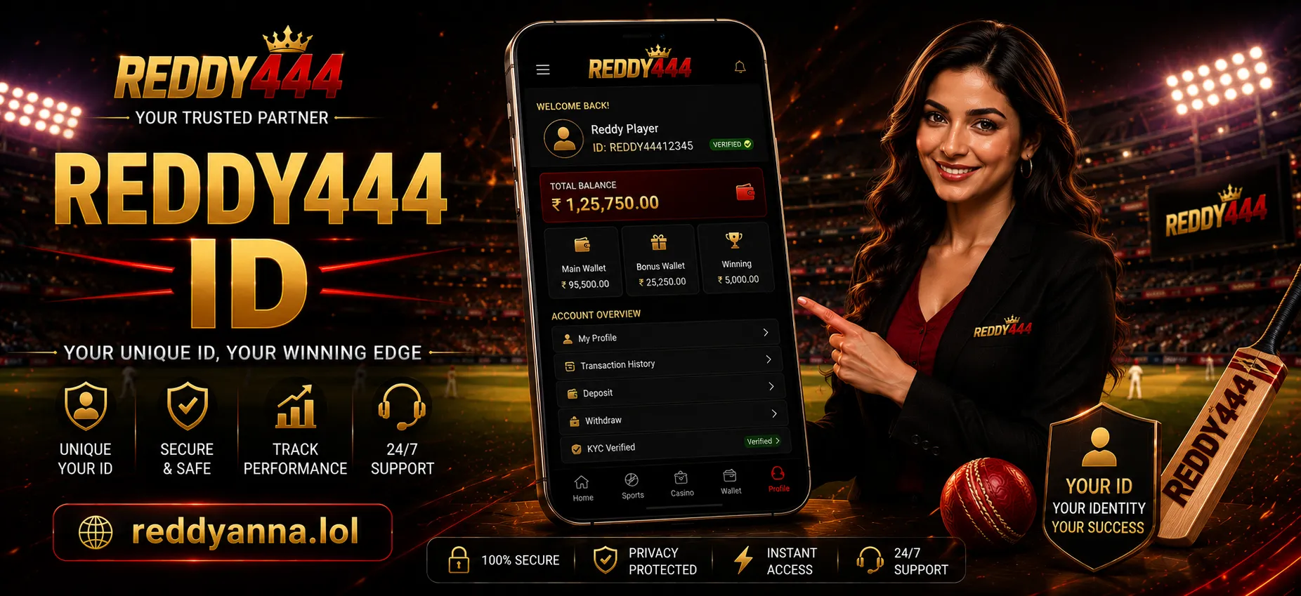Reddy444 ID - Your Gateway to Premium Betting
