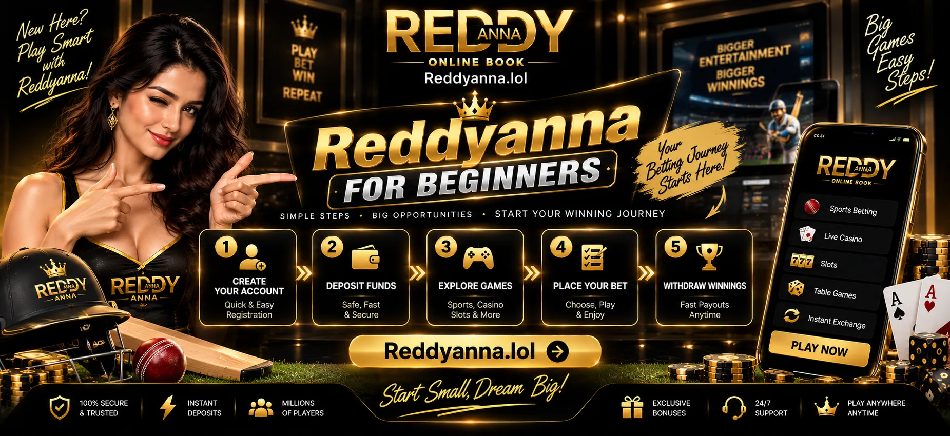 Reddyanna for Beginners