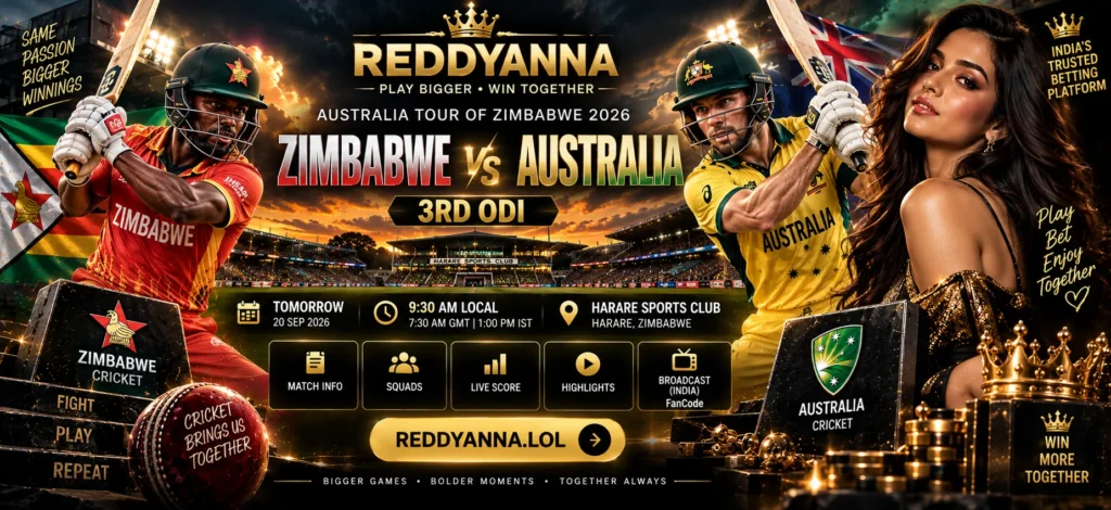 ZIM vs AUS 3rd ODI Prediction Australia
