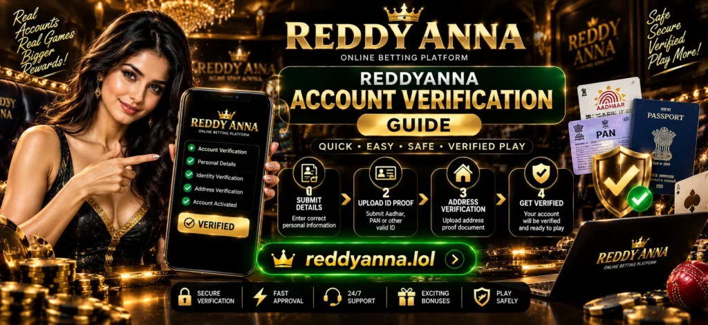 Reddyanna Account Verification Guide